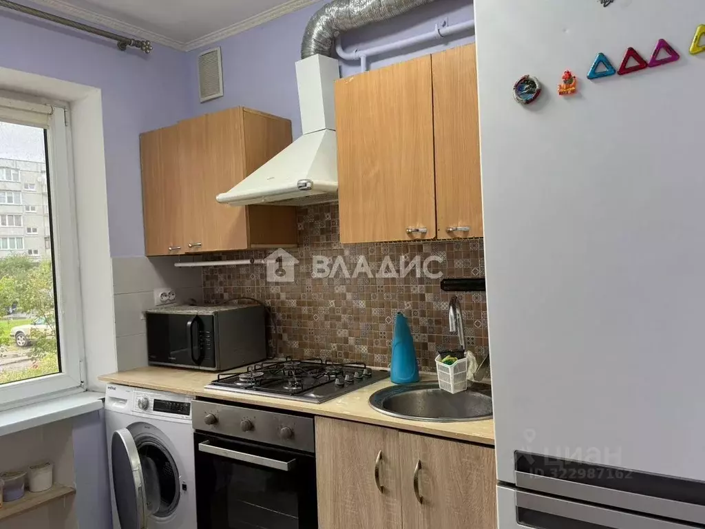 1-к кв. Калининградская область, Гурьевский муниципальный округ, пос. ... - Фото 1