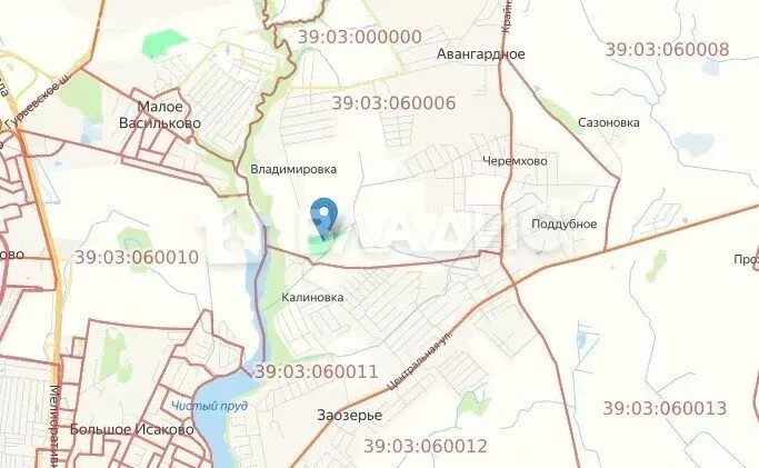 Участок в посёлок Калиновка, Кленовая улица (500 м) - Фото 0