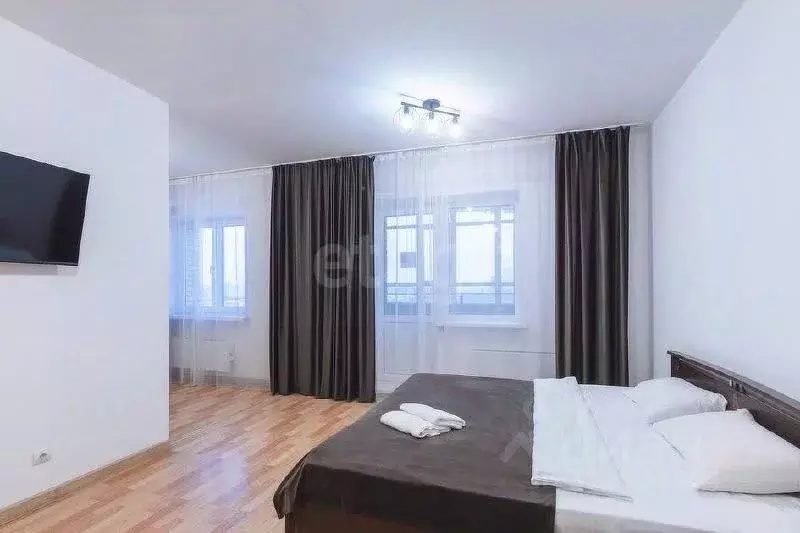 1-к кв. Красноярский край, Красноярск ул. Алексеева, 9 (50.0 м) - Фото 2