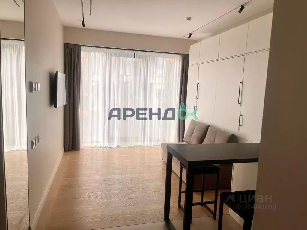 Студия Москва 2-я Хуторская ул., 34 (30.0 м) - Фото 1