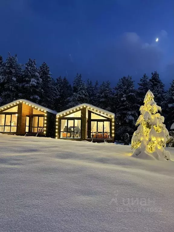 Коттедж в Карачаево-Черкесия, Зеленчукский район, с. Архыз ул. Лесная, ... - Фото 1