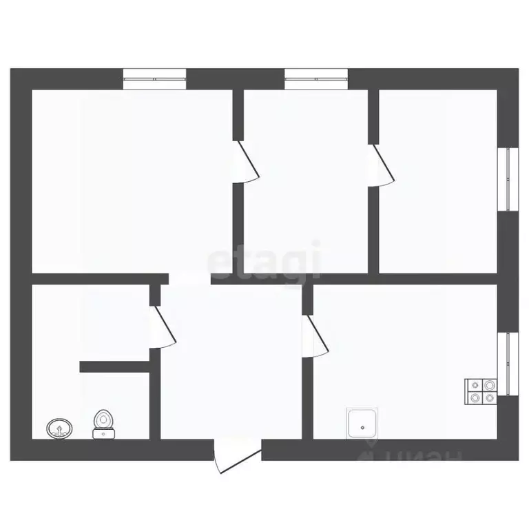 Дом в Тюменская область, Голышмановский муниципальный округ, с. ... - Фото 2