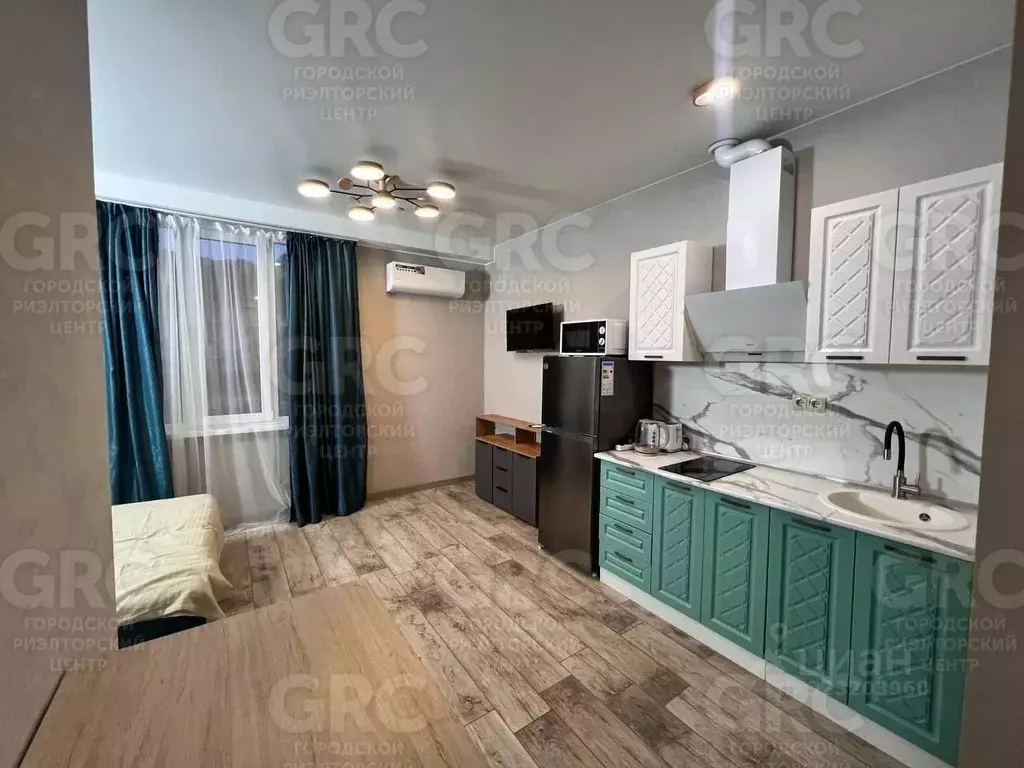 Студия Краснодарский край, Сочи ул. Яна Фабрициуса, 66/1 (23.3 м) - Фото 1