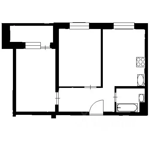 1-к кв. Воронежская область, Воронеж Московский просп., 189/3 (38.0 м) - Фото 2