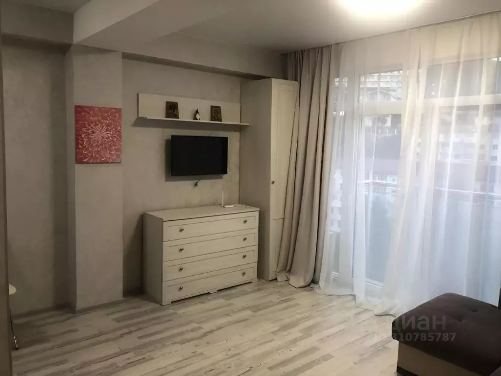 1-к кв. Краснодарский край, Сочи Светлана мкр, ул. Учительская, 33 ... - Фото 0