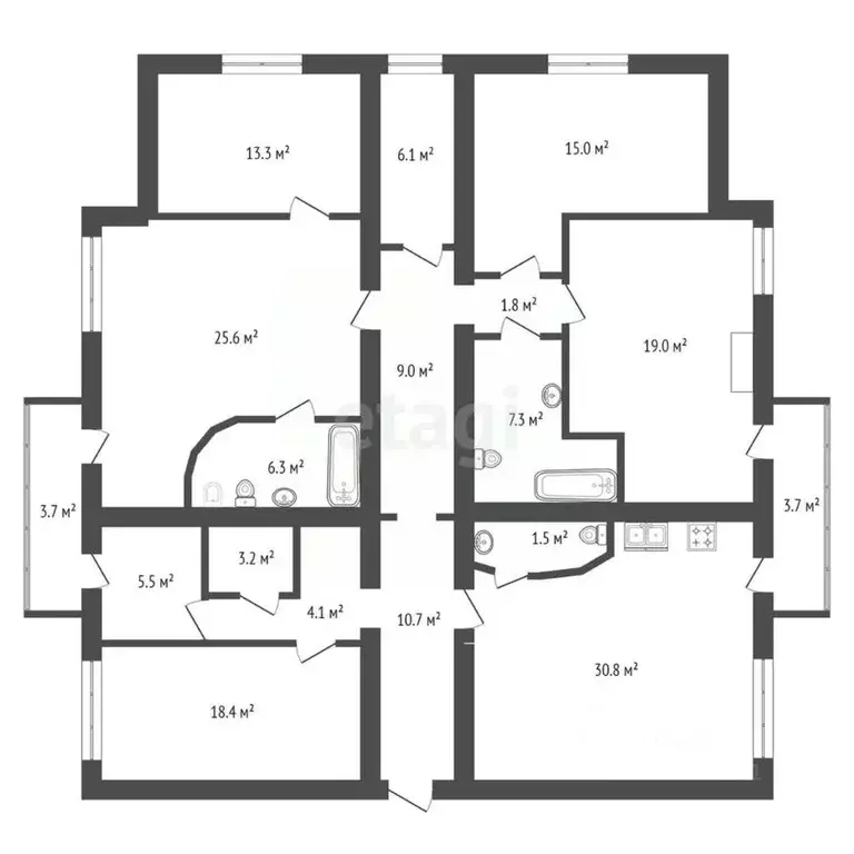5-к кв. Ростовская область, Таганрог Петровская ул., 17/1 (171.1 м) - Фото 2