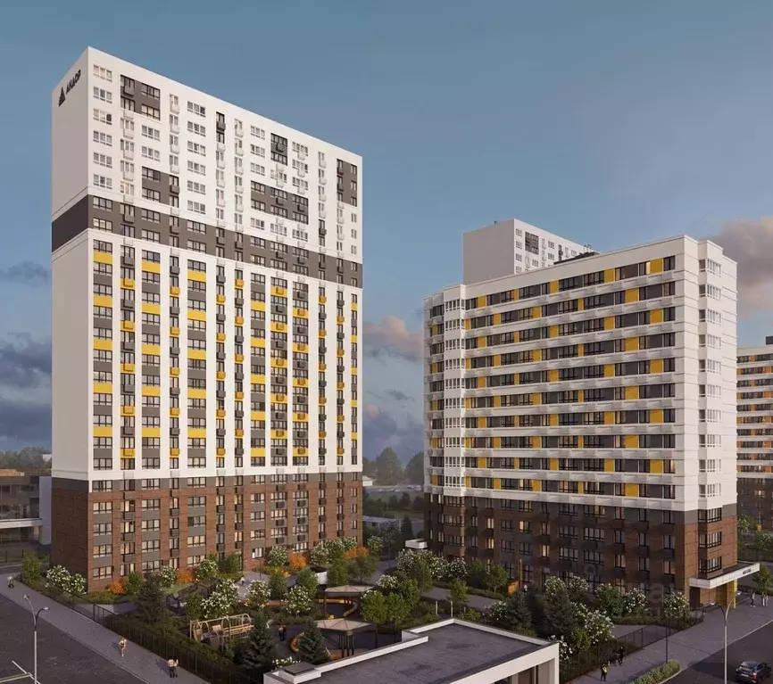 2-к кв. Нижегородская область, Нижний Новгород Ленгородок мкр, Мед ... - Фото 2