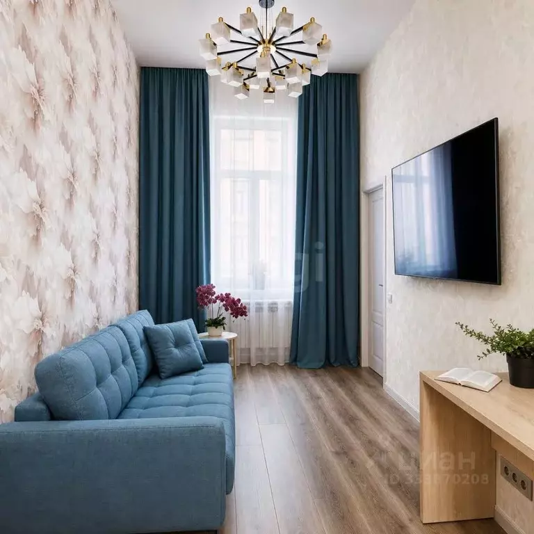 2-к кв. Санкт-Петербург Дмитровский пер., 3-5 (46.7 м) - Фото 1