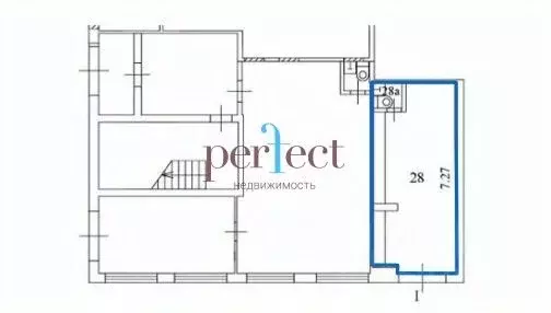 Торговая площадь в Москва Гостиничная ул., 11с1 (22 м) - Фото 2