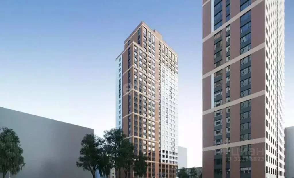 Студия Свердловская область, Екатеринбург ул. Фрунзе, 35А/5 (28.0 м) - Фото 1