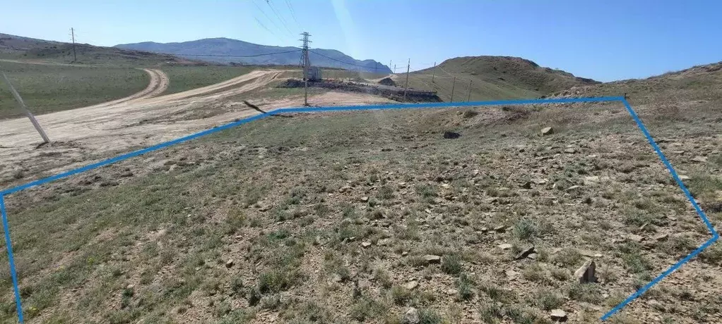 Участок в Крым, Судак муниципальный округ, с. Миндальное  (7.4 сот.) - Фото 1