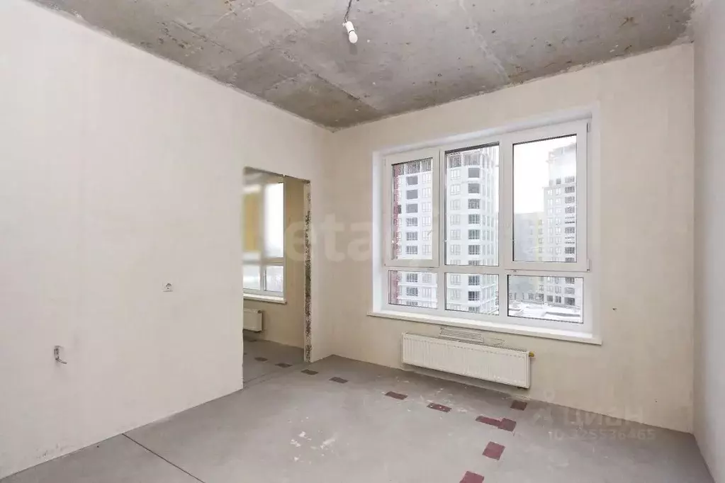 1-к кв. Тюменская область, Тюмень ул. Пожарных и Спасателей, 1 (33.5 ... - Фото 1