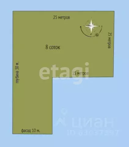 Участок в Краснодарский край, Горячий Ключ  (8.0 сот.) - Фото 1