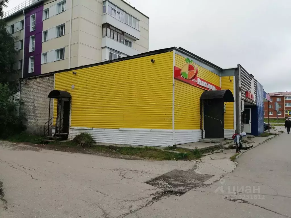 Помещение свободного назначения в Пермский край, Губаха просп. Ленина, ... - Фото 2