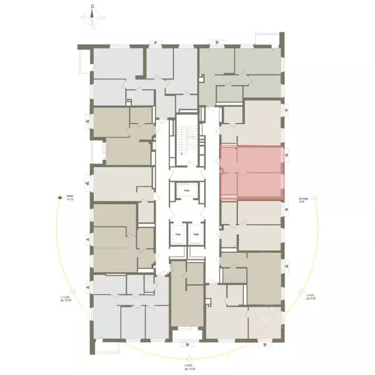 1-к кв. Башкортостан, Уфа Родина Парк жилой комплекс (38.5 м) - Фото 2