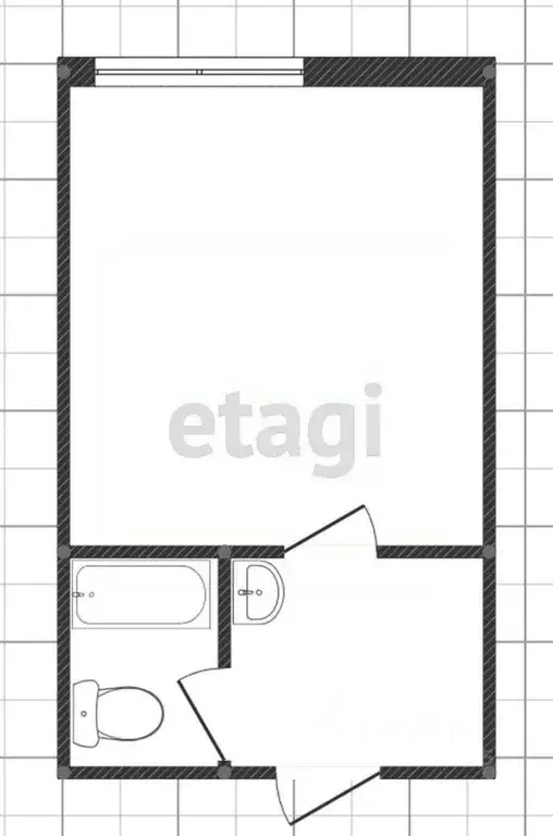 1-к кв. Липецкая область, Липецк ул. Космонавтов, 82/1 (12.7 м) - Фото 1