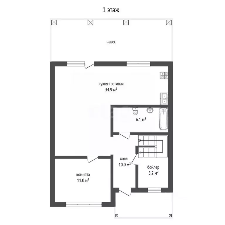 Дом в Московская область, Раменское ул. Ноябрьская, 136 (158 м) - Фото 2