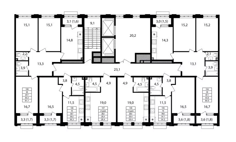 1-к кв. Москва Михалковская ул., 48к1 (38.1 м) - Фото 1