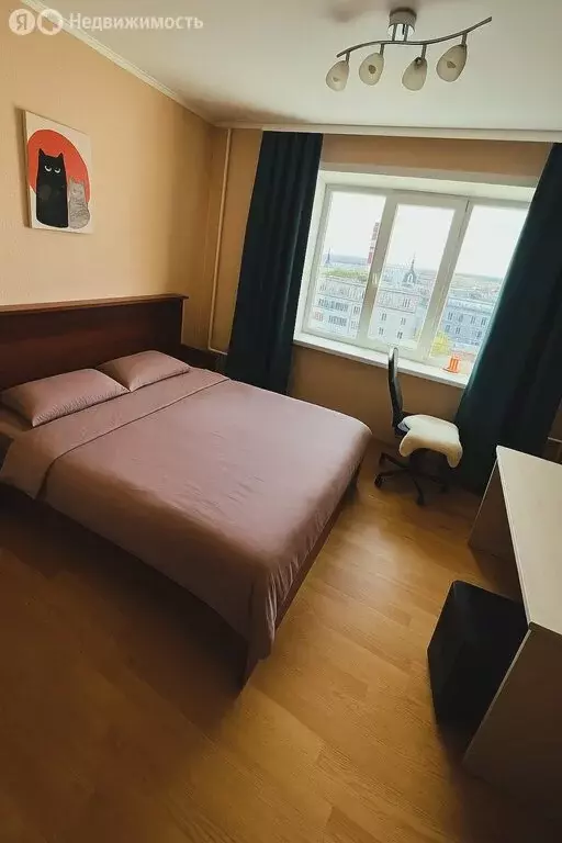 3-комнатная квартира: Пермь, улица Кронита, 4/1 (70.4 м) - Фото 1