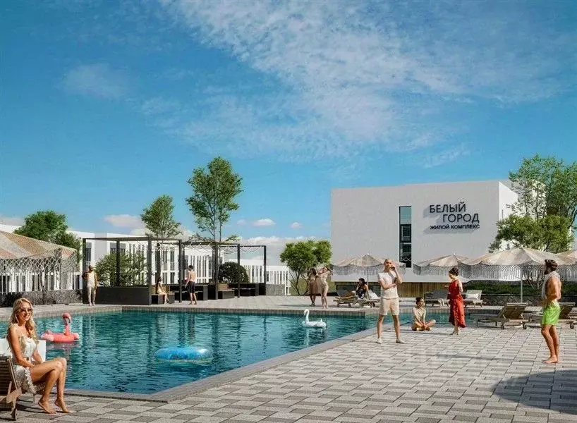 Студия Крым, Керчь Белый город жилой комплекс (46.5 м) - Фото 1