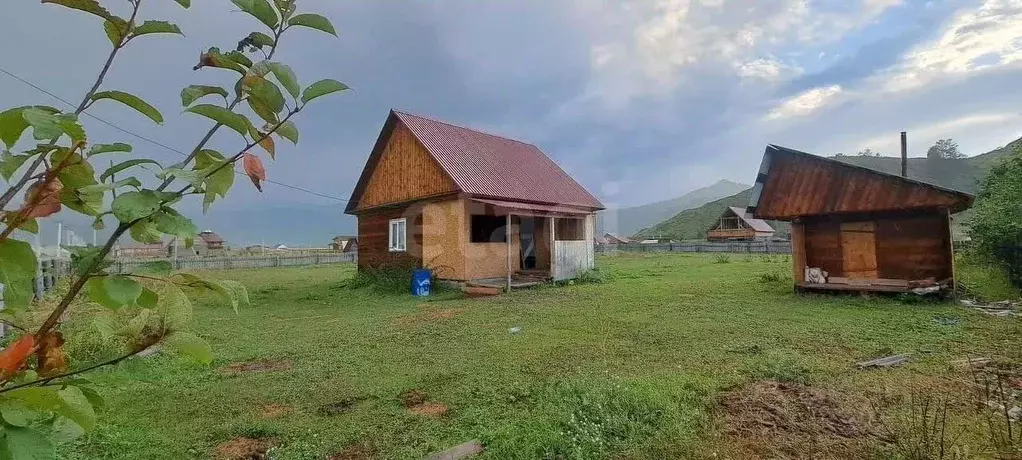 Дом в Алтай, Усть-Коксинский район, с. Верх-Уймон ул. Мира, 6 (40 м) - Фото 1