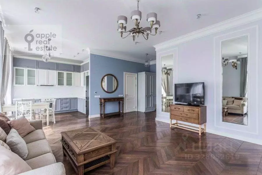 3-к кв. Москва 3-й Люсиновский пер., 1С1 (101.0 м) - Фото 2