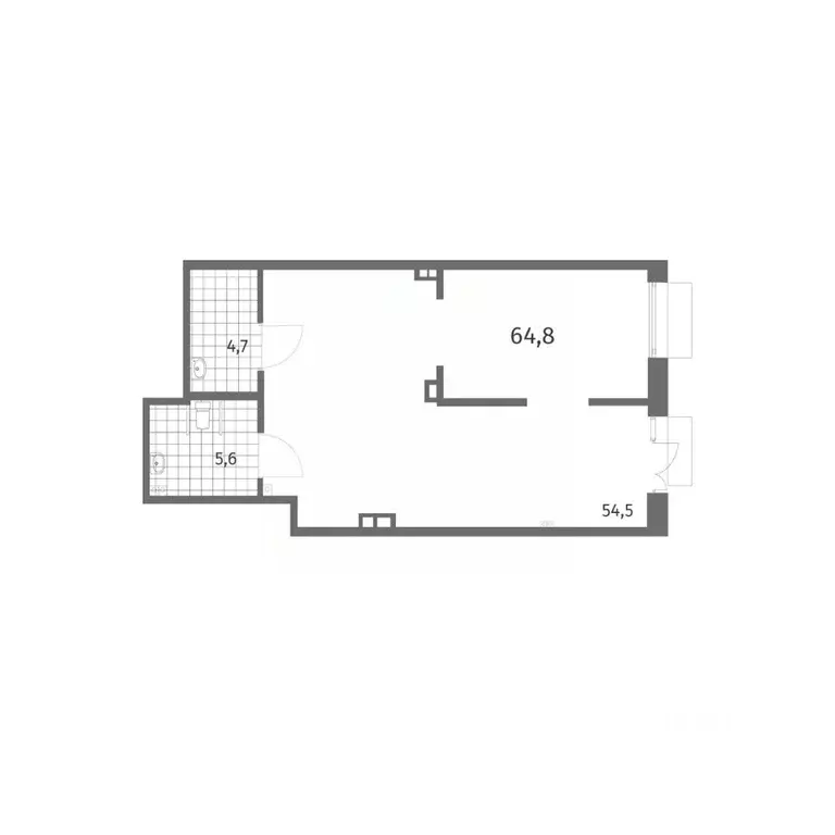 Помещение свободного назначения в Санкт-Петербург ул. Шкиперский ... - Фото 2