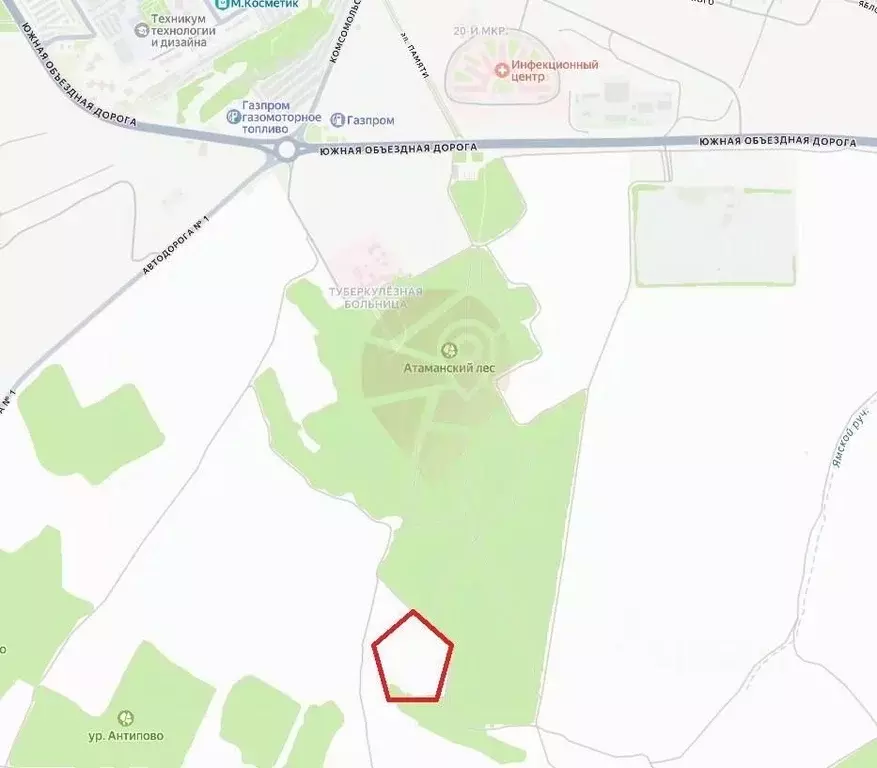 Участок в Белгородская область, Старый Оскол дор. Южная объездная ... - Фото 1