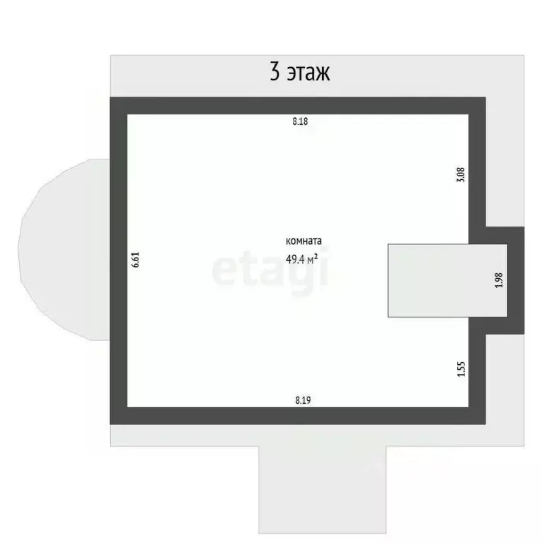 Дом в Тюменская область, Тюменский муниципальный округ, с. Кулаково ... - Фото 2