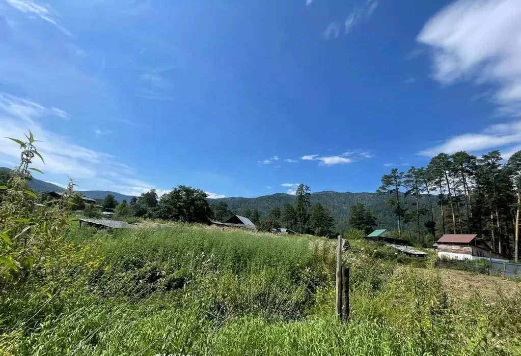 Участок в Алтай, Чемальский район, пос. Усть-Сема ул. Дорожников ... - Фото 1