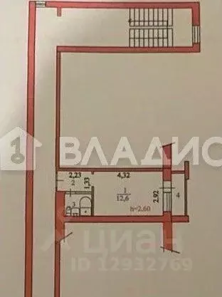 1-к кв. Пензенская область, Пенза просп. Победы, 75д (18.2 м) - Фото 2