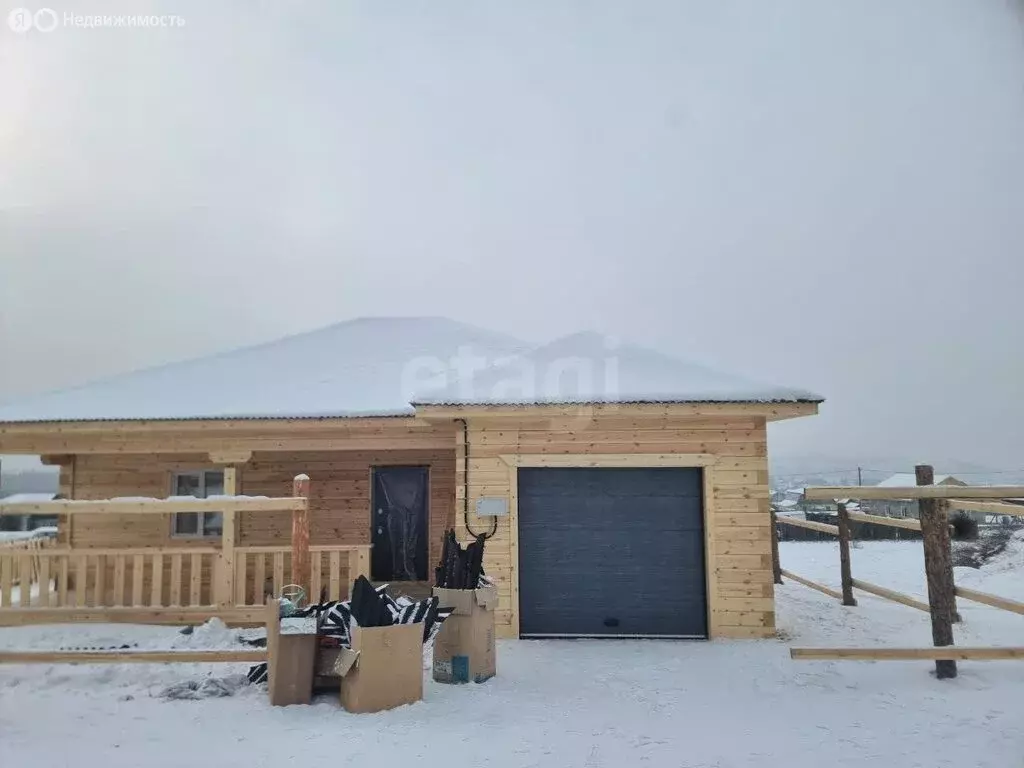 Дом в село Нижний Саянтуй, ДНТ Багульник, 2-й квартал (190 м) - Фото 1