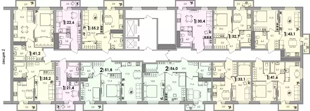 1-к кв. Тверская область, Калининский муниципальный округ, д. Батино ... - Фото 2