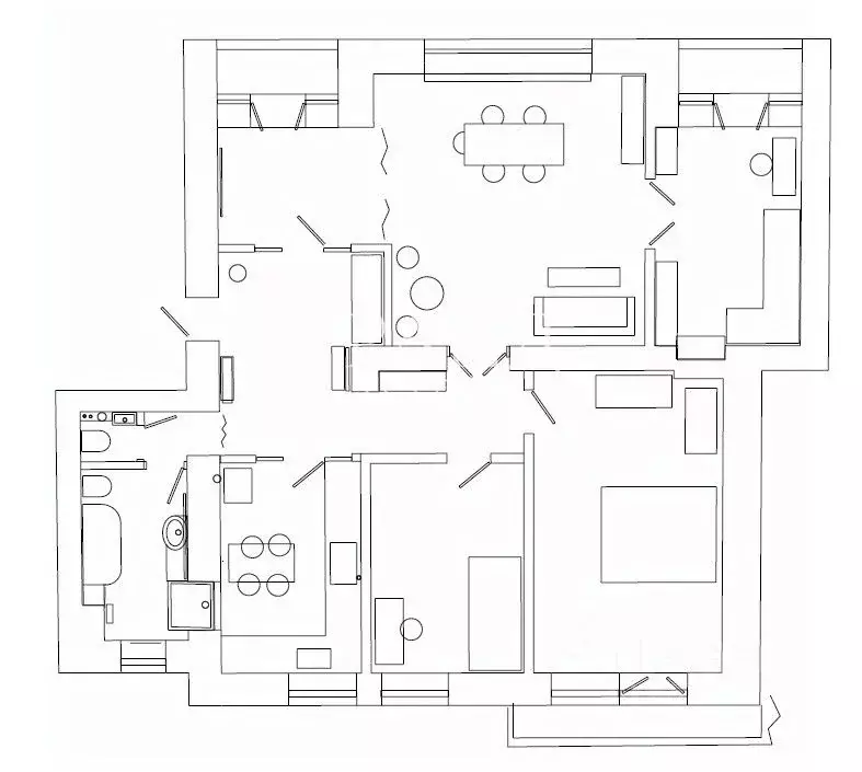 4-к кв. Москва Спартаковская ул., 6 (98.0 м) - Фото 1