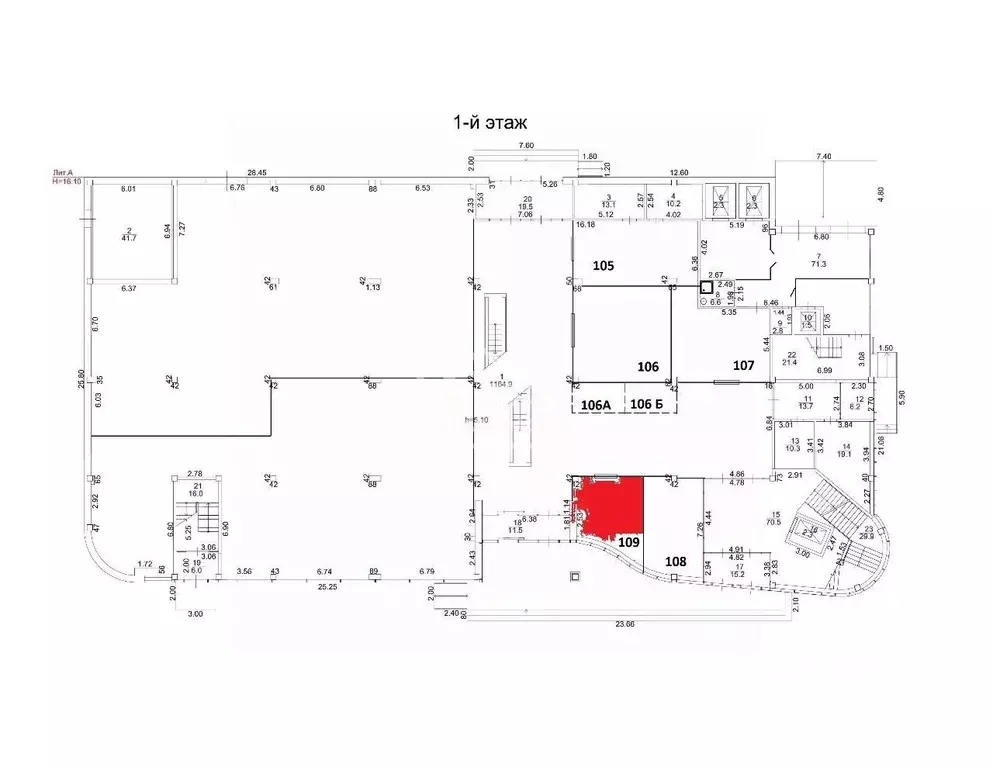 Торговая площадь в Тюменская область, Тюмень ул. Пермякова, 7Б (26 м) - Фото 1