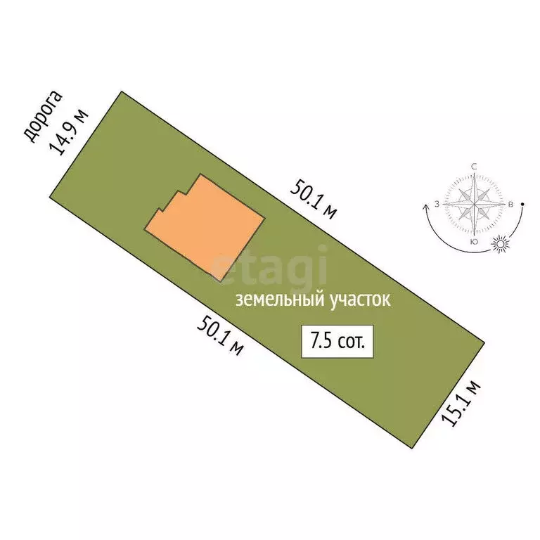Дом в посёлок Новый, Луговая улица, 4 (130 м) - Фото 0