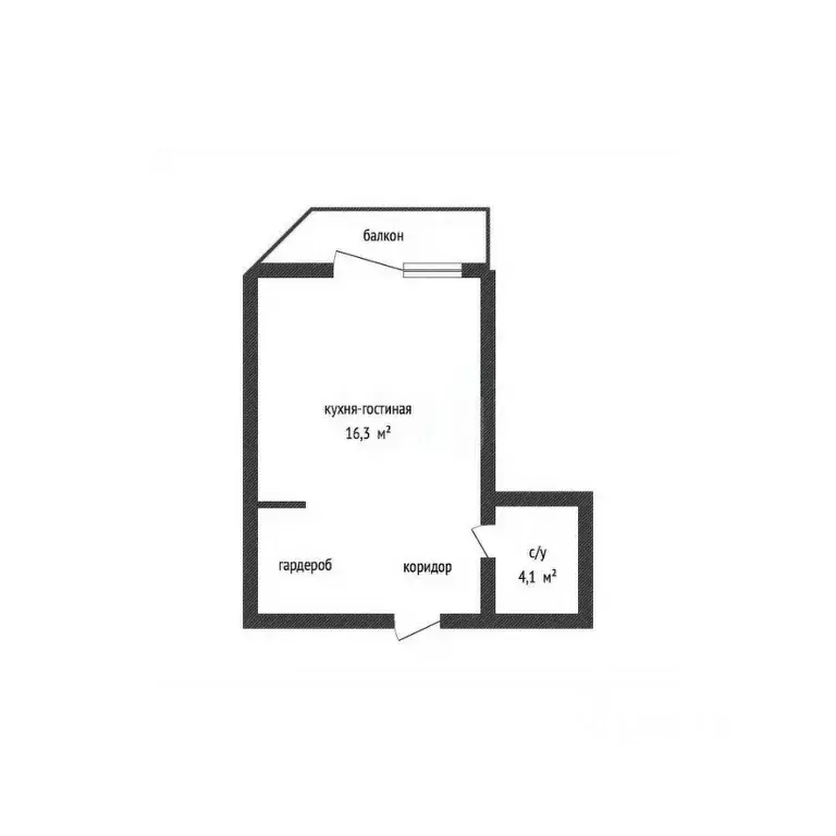 Студия Краснодарский край, Новороссийск Цемдолина тер., ул. Красина, ... - Фото 1