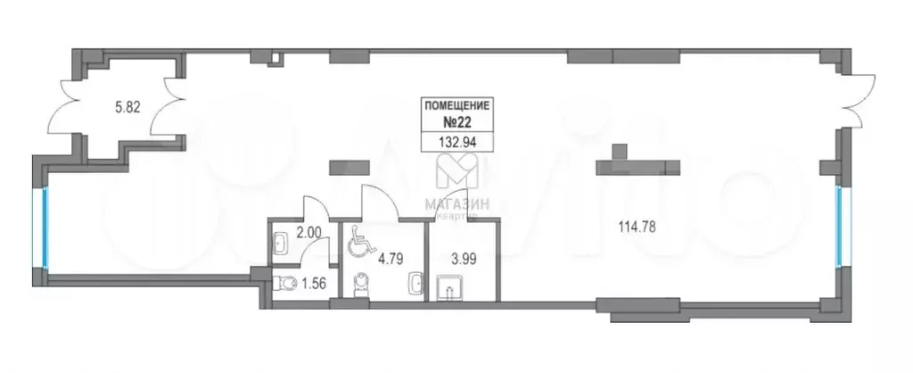 Коммерция 133,7 м2 на трафике - Фото 0