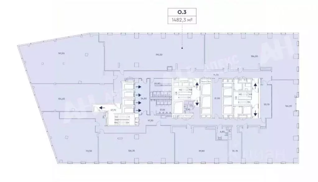 Офис в Москва просп. Мира, 222 (1482 м) - Фото 2