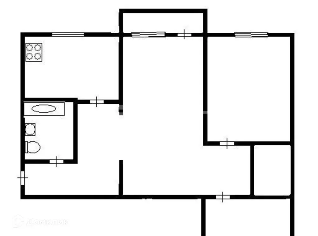 Продаётся 3-к квартира, 58 м - Фото 0