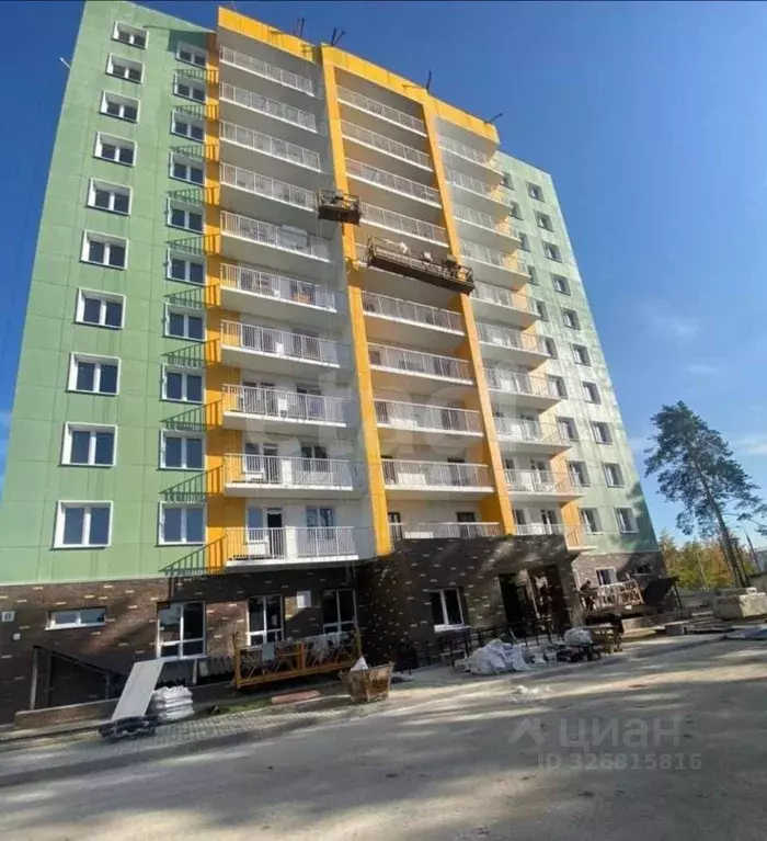 Студия Иркутская область, Ангарск 34-й мкр, 55 (36.1 м) - Фото 1