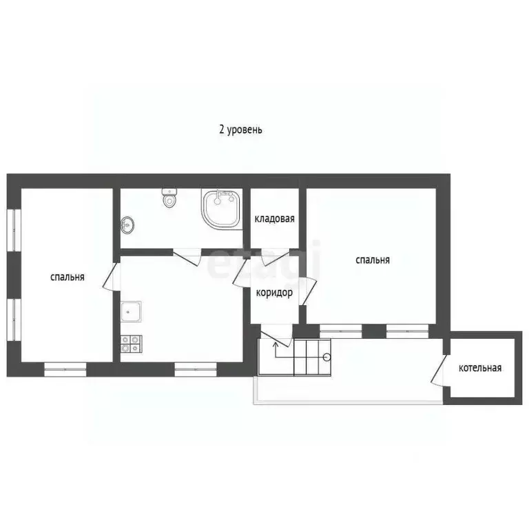 3-к кв. Крым, Бахчисарай городское поселение, Научный пгт 20 (58.0 м) - Фото 1