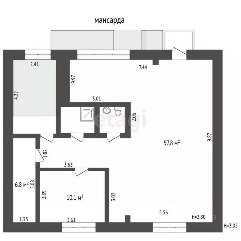 Склад в Ханты-Мансийский АО, Сургут Производственная ул., 15 (711 м) - Фото 2