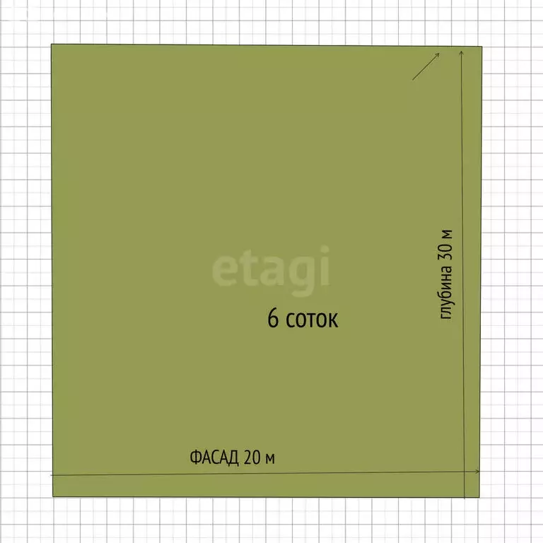 Участок в Северный, переулок Романтиков (6 м) - Фото 0