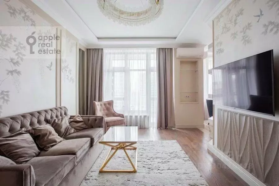 3-к кв. Москва 2-я Черногрязская ул., 6к3 (112.0 м) - Фото 1