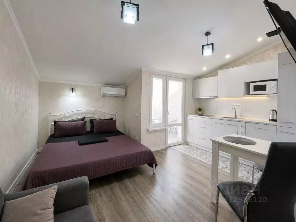 Студия Севастополь ш. Фиолентовское, 134к1 (27.0 м) - Фото 1