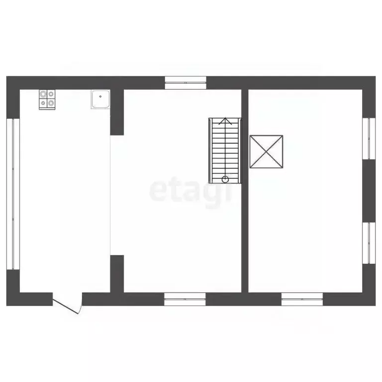 Дом в Тюменская область, Тюмень Подорожник СНТ, ул. Таловая (50 м) - Фото 1