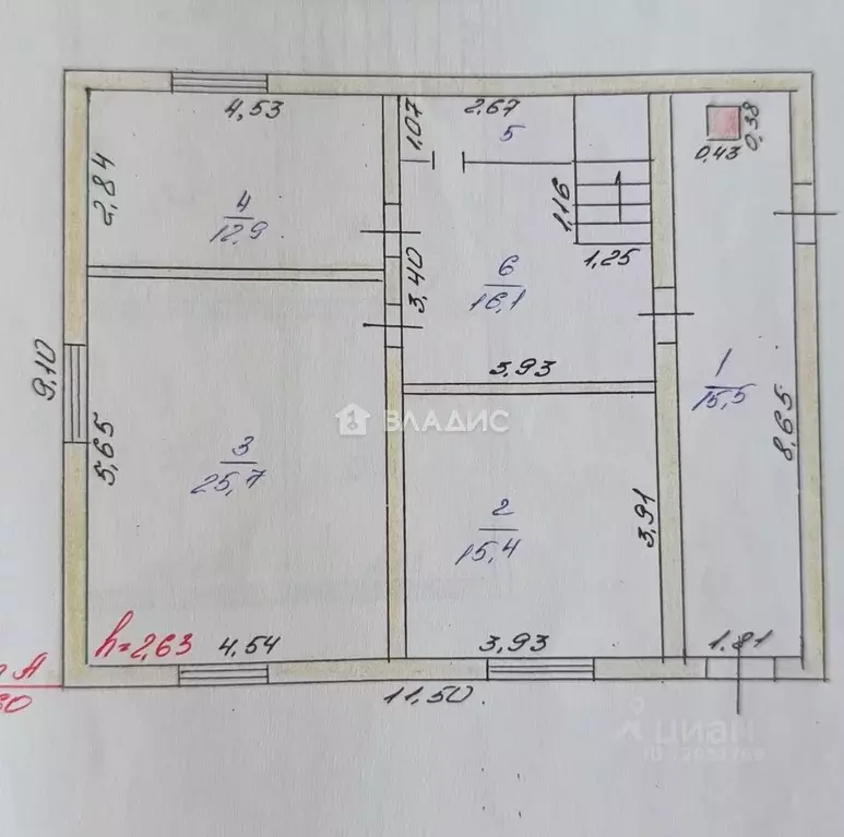 Дом в Пензенская область, с. Бессоновка  (138 м) - Фото 2