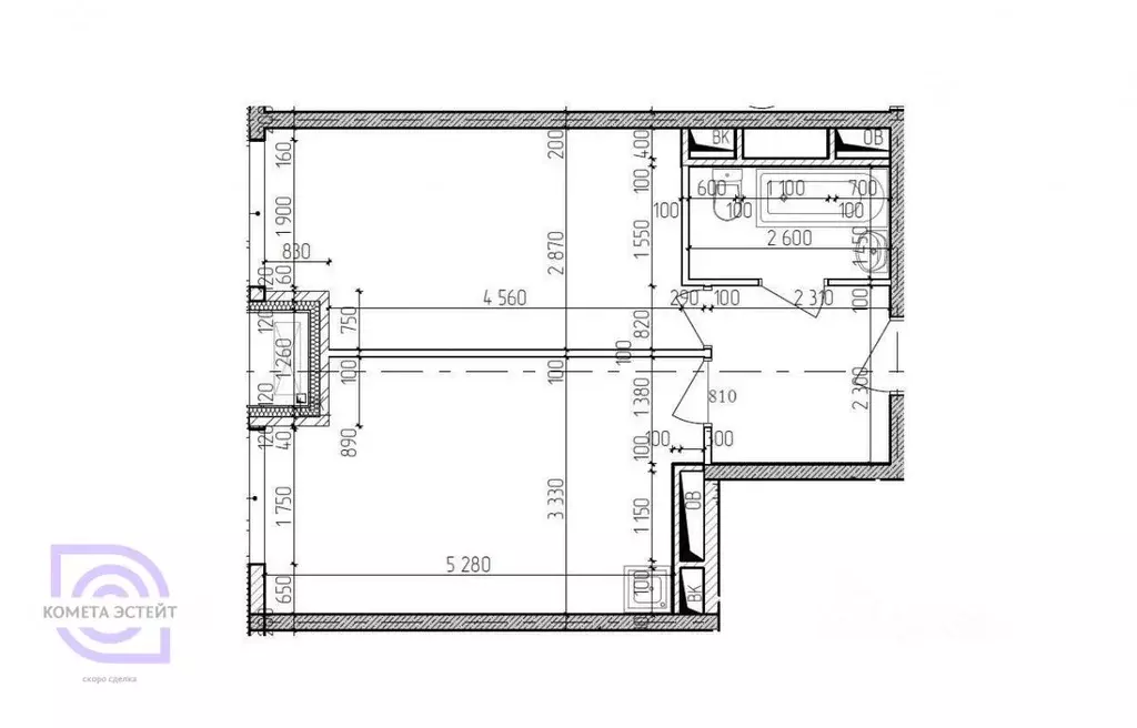 1-к кв. Москва Рязанский просп., 2/1к2Г (41.0 м) - Фото 2
