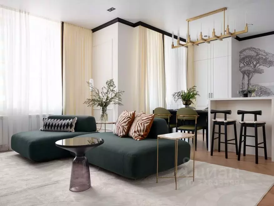 4-к кв. Москва Береговой проезд, 1Б (126.0 м) - Фото 1